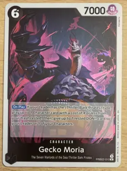 One Piece Gecko Moria PRB02-013 The Best Vol 2 Foil Rare - English - Image 1