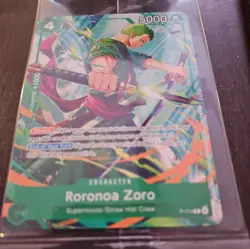 Roronoa Zoro P-114 Convention One Piece Promo Card Sealed English - Image 2