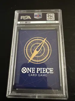 ONE PIECE ROMANCE DAWN OP01-024 MONKEY D. LUFFY PSA 10 GEM MINT - Image 2
