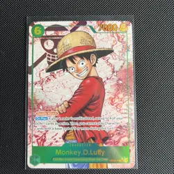 ONE PIECE Monkey D Luffy Alt Art SEC OP13-118 - Carrying on His Will Eng NM ✅ - Image 1