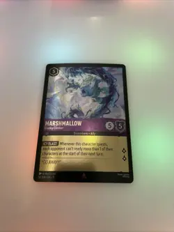 Disney Lorcana 53/204 Marshmallow - Cranky Climber - Winterspell Cold Foil NM - Image 1