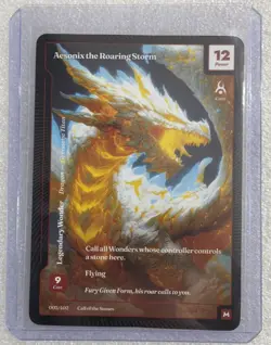 Wonders Of The First Aesonix the Roaring Storm 003/402 Mythic 12 Power - Image 1