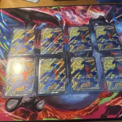 Cynthia's Garchomp ex 204 Sv: Scarlet & Violet Promo Cards Holo LOT OF 8 - Image 1