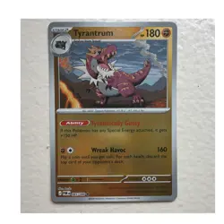 Pokemon Tyrantrum 045/088 POR Stage 2 180 HP 160 Attack Regular Card - Image 1
