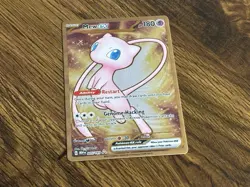 Mew EX Metal Card 205/165 Scarlet & Violet 151 Series - Image 1