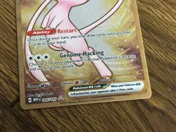 Mew EX Metal Card 205/165 Scarlet & Violet 151 Series - Image 3