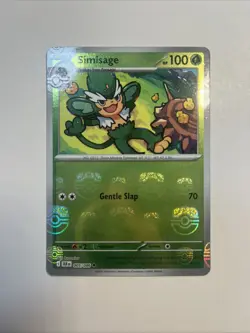 Simisage 005/086 Master Ball Pattern Holo NM - S&V: Black Bolt -Pokemon Card TCG - Image 1