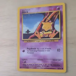 ABRA 43/102 POKEMON CARD (BASE SET) - Image 4