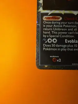 LP Umbreon Prime 86/90 Undaunted Holo Vintage Pokemon Card - Image 3