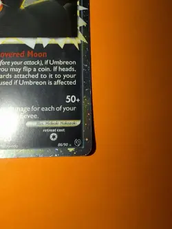 LP Umbreon Prime 86/90 Undaunted Holo Vintage Pokemon Card - Image 4