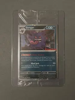 Pokemon Gengar GameStop Promo Holo Card PSA 10 Contender w/ SWIRL 🌀 - Image 1
