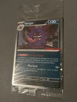 Pokemon Gengar GameStop Promo Holo Card PSA 10 Contender w/ SWIRL 🌀 - Image 3