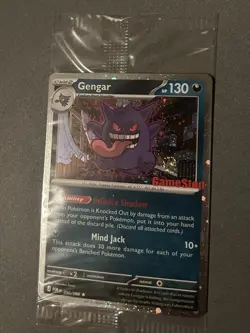 Pokemon Gengar GameStop Promo Holo Card PSA 10 Contender w/ SWIRL 🌀 - Image 4