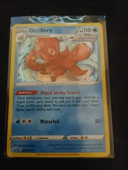 2021 Pokemon Battle Styles Octillery Holo 037/163 NM/M - Image 1