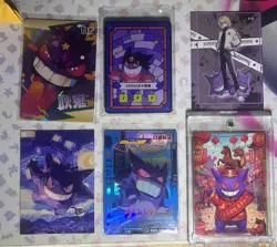 Pokemon Non Tcg Gengar Lot Magnet, Metal Card, Origins, Polaroid Mixed Sets - Image 1