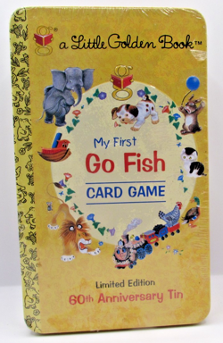 My First GO FISH Card Game Little Golden Book Limited Ed. 60th. SEALED - Image 1