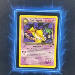 ⭐ Dark Hypno 26/82 ⭐ Non Holo Rare Team Rocket Set Pokemon Card WOTC TCG - Image 1