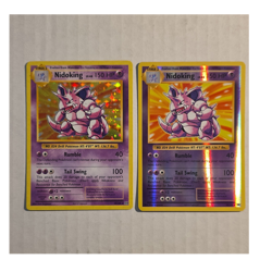 Pokemon Nidoking Evolutions 45/108 Holo / Reverse Holo Lot of 2 Cards Near Mint - Image 1