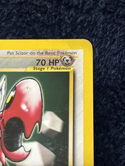 Scizor 33 Black Star Promo Regular Vintage Pokemon TCG - Image 3