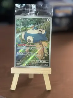 Snorlax 051 Sv: Scarlet & Violet Promo Cards Holo SEALED - Image 1