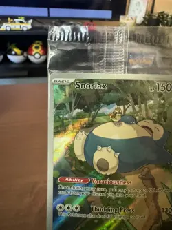 Snorlax 051 Sv: Scarlet & Violet Promo Cards Holo SEALED - Image 3