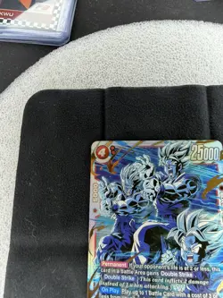 Bandai Dragon Ball Super Card Game Son Goten FB08-121 SCR Double Strike Foil - Image 3