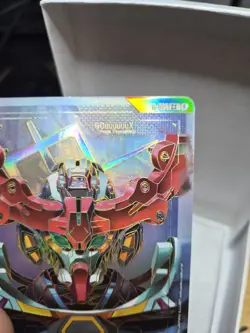Gundam Card Game tcg Dual Impact Resource GD02 C++ R-015 GQuuuuuuX Holo Foil - Image 2