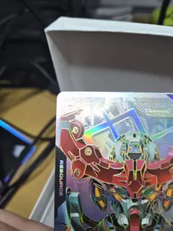 Gundam Card Game tcg Dual Impact Resource GD02 C++ R-015 GQuuuuuuX Holo Foil - Image 3