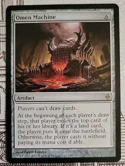 MTG Omen Machine x1 NM ~New Phyrexia (Magic the Gathering)*Free Shipping* - Image 1