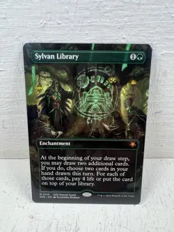 MTG Sylvan Library Mythic Special Guests Secrets of Strixhaven #0155 Non-Foil - Image 1