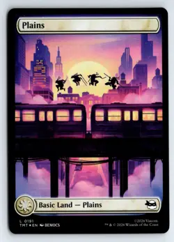 Magic the gathering. Teenage Mutant Ninja Turtles Full art (FOIL) Land lot of 6 - Image 1