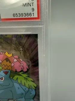 2000 Venusaur #3 Topps Chrome Pokemon TV PSA 9 MINT - Image 3