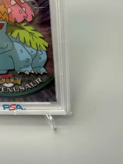 2000 Venusaur #3 Topps Chrome Pokemon TV PSA 9 MINT - Image 4