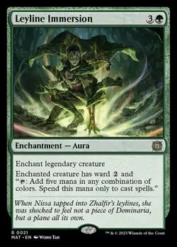 Magic The Gathering MTG LEYLINE IMMERSION March of the Machine: The Aftermath NM - Image 1