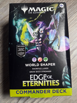 Brand New MTG Magic The Gathering Edge of Eternities Commander Deck WORLD SHAPER - Image 1