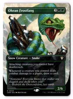 Ohran Frostfang (Borderless) 650 Commander Masters Normal NM - Image 1