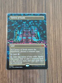 Cavern of Souls (0345) (Borderless) The Lost Caverns of Ixalan Regular - Image 1