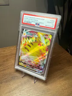 2023 Pokemon SWSH286 BSP Pikachu VMAX Black Star Promo PSA 10 🔥 - Image 2