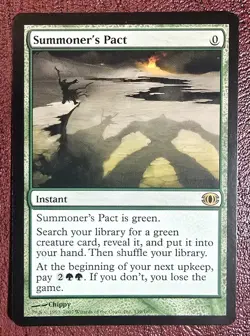 Summoner's Pact - MtG Future Sight - C139 NM 2007 - Image 2