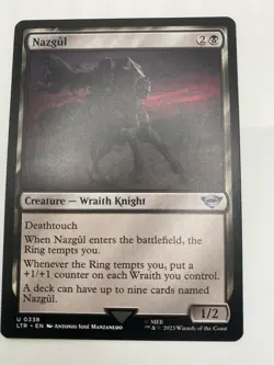 IA MTG Nazgul LOTR Uncommon 0338 NEAR MINT - Image 1