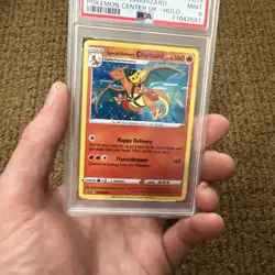 PSA 9 MINT Special Delivery Charizard SWSH075 HOLO PROMO Pokemon Card 318 - Image 3