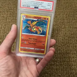 PSA 9 MINT Special Delivery Charizard SWSH075 HOLO PROMO Pokemon Card 318 - Image 4