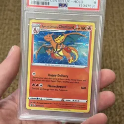 PSA 9 MINT Special Delivery Charizard SWSH075 HOLO PROMO Pokemon Card 318 - Image 5