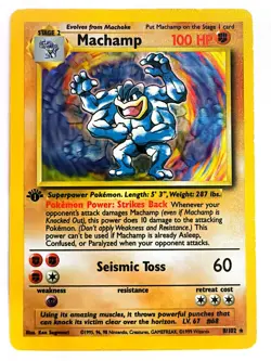 Machamp 8/102 Deck Exclusives Holo - MP - Pokemon TCG - Image 1
