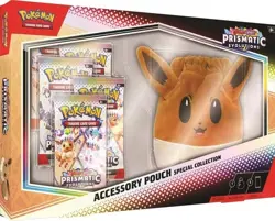 Pokemon SV8.5 Prismatic Evolutions Accessory Pouch Collection - Image 1