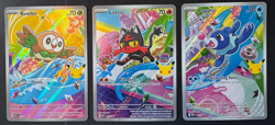 Pokemon 2026 First Partner Illustration Collection – Series 1 Promo Set (43-45) - Image 1