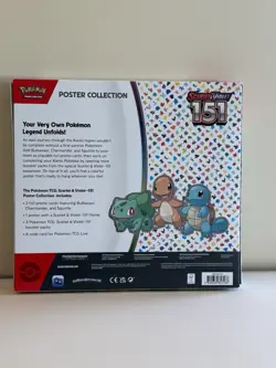Pokemon TCG Scarlet & Violet 151 Poster Collection Box English 2023 - Image 2