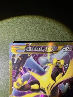 The Pokemon Company Alakazam EX 125/124 Fates Collide Secret Rare Holo 2016 160… - Image 2