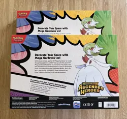Pokemon TCG: Ascended Heroes Premium Poster Collection Mega Gardevoir LOT OF 2 - Image 2