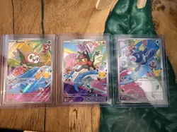 First Partner Illustration Collection Series 1 Gen 7 Alola Starters Pokemon TCG - Image 1